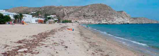 Playa de Agua Amarga, Playa en Cabo de Gata