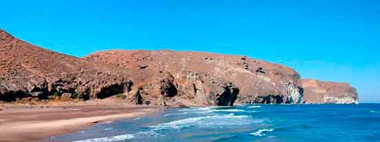 Cala del Lance,  Playa en Cabo de Gata