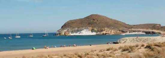 Playa de los genoveses, Playa en Cabo de Gata