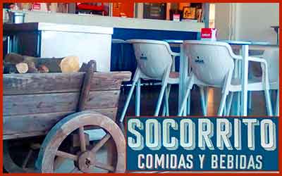 Socorrito, comidas y bebidas 