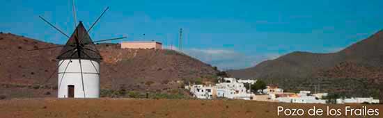 Localities in cabo de Gata